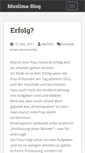 Mobile Screenshot of muslima-blog.de