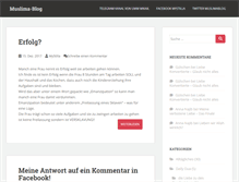 Tablet Screenshot of muslima-blog.de
